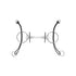 NATHE GAG BIT 20MM  W. FLEX. MULLEN MOUTH.