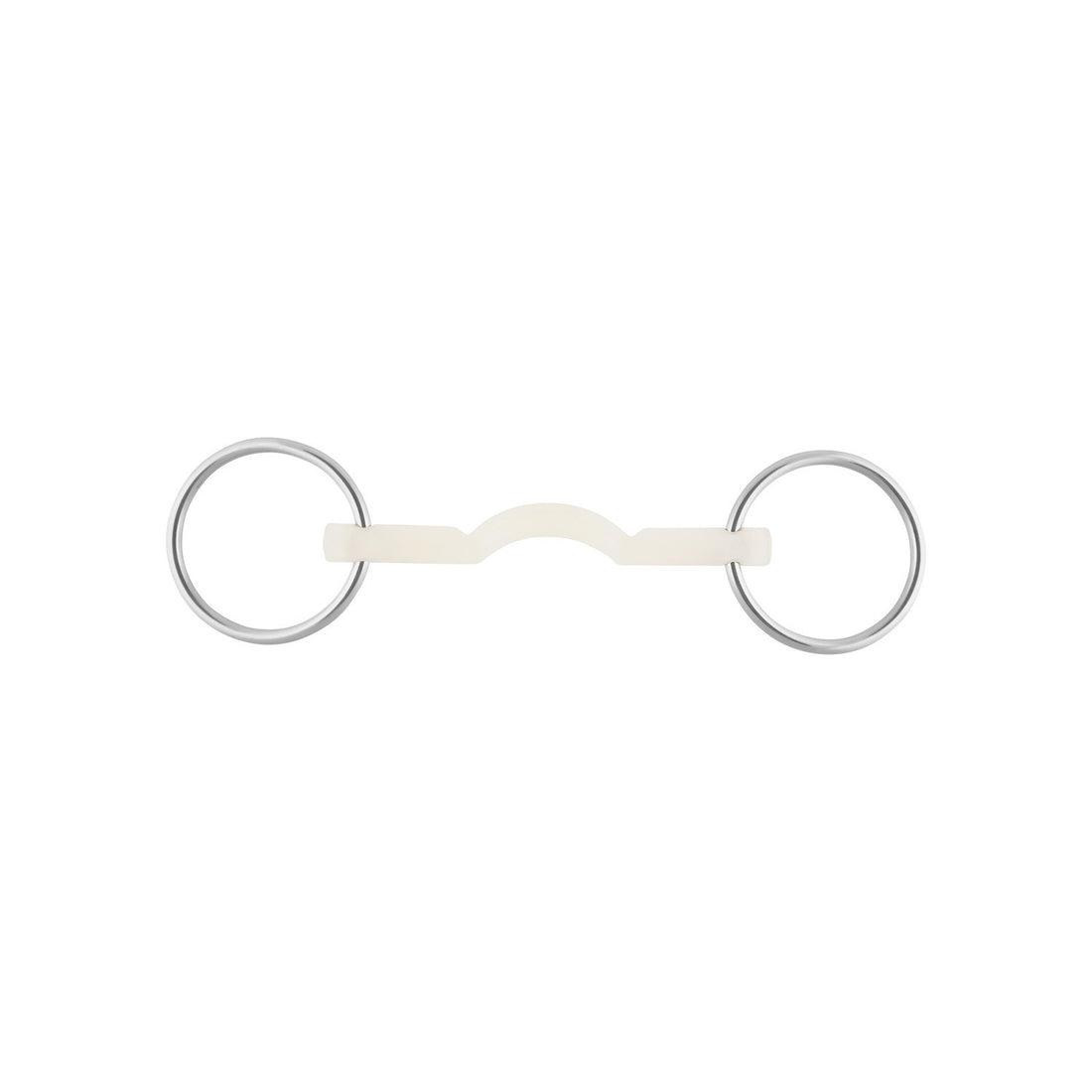 NATHE MULLEN MOUTH BIT SOFT 15MM  W. 70MM RG. W. PORT.