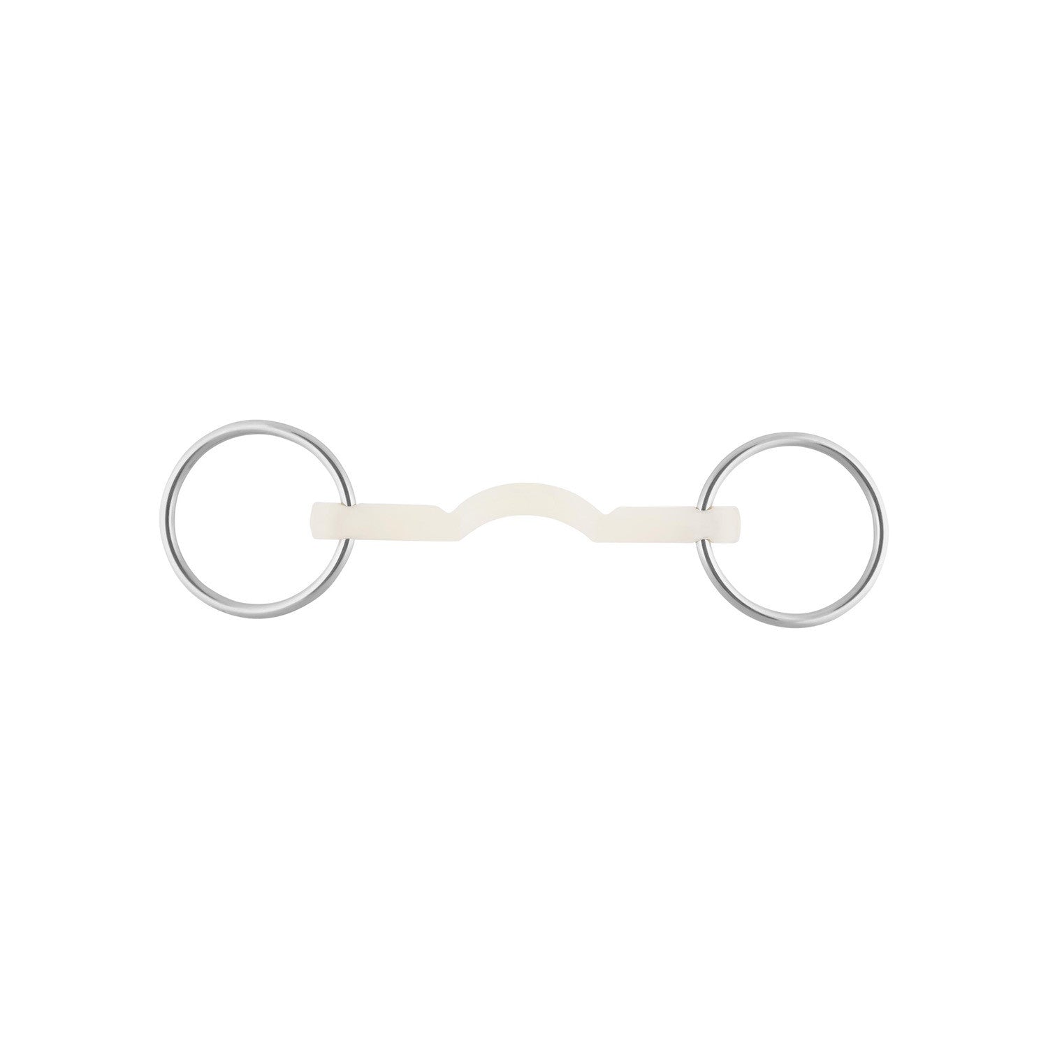NATHE MULLEN MOUTH BIT SOFT 15MM  W. 70MM RG. W. PORT.