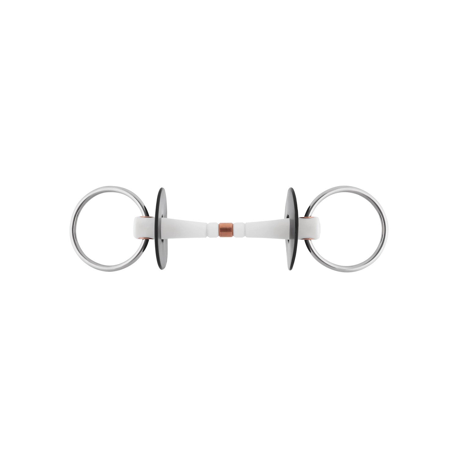 NATHE LOOSE RG.SN.20MM FLEX.M.MOUTH  W.COPPER MIDDLE LINK 70MM RG..