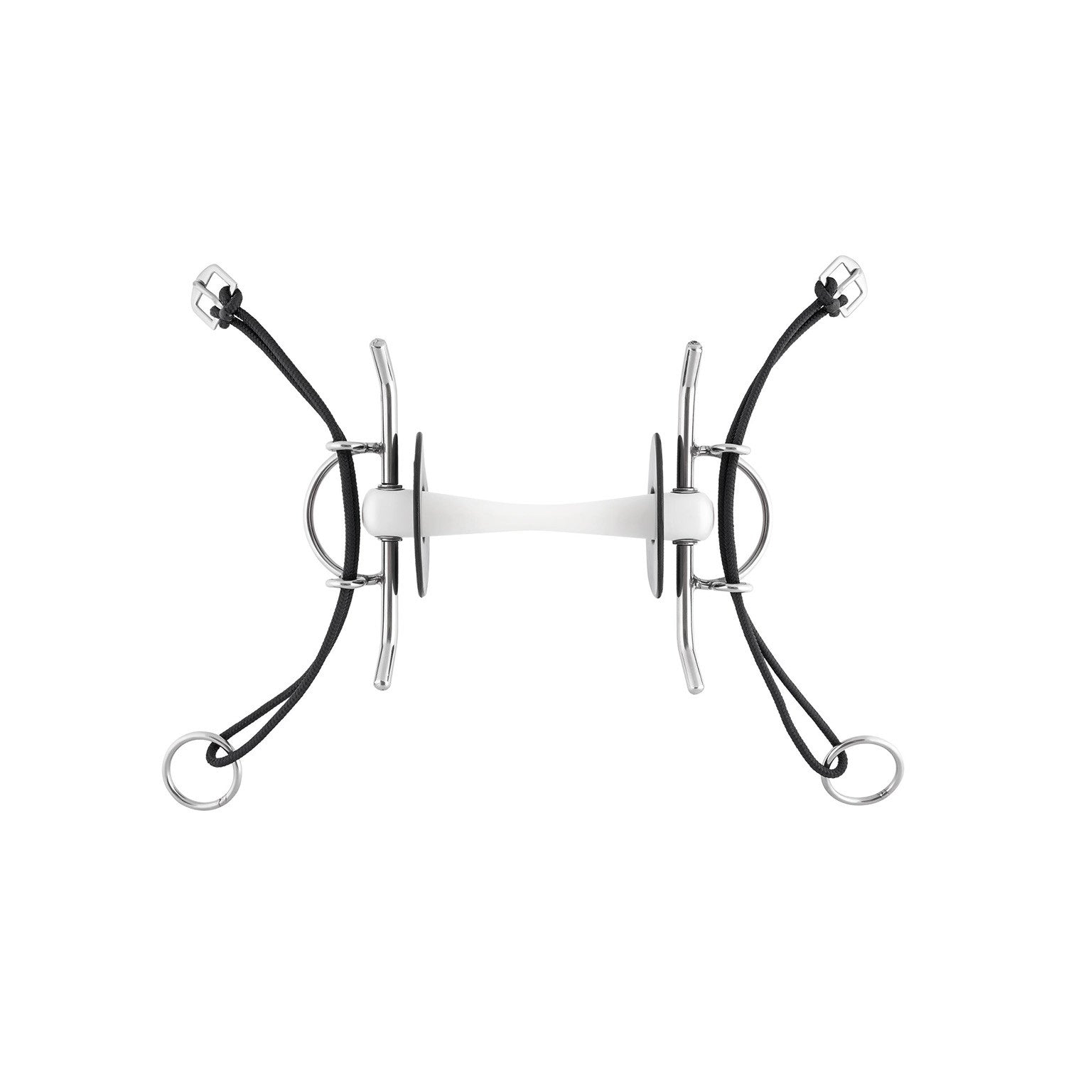 NATHE FULL CHEEK GAG BIT 20MM  WITH FLEX. MULLEN MOUTH.