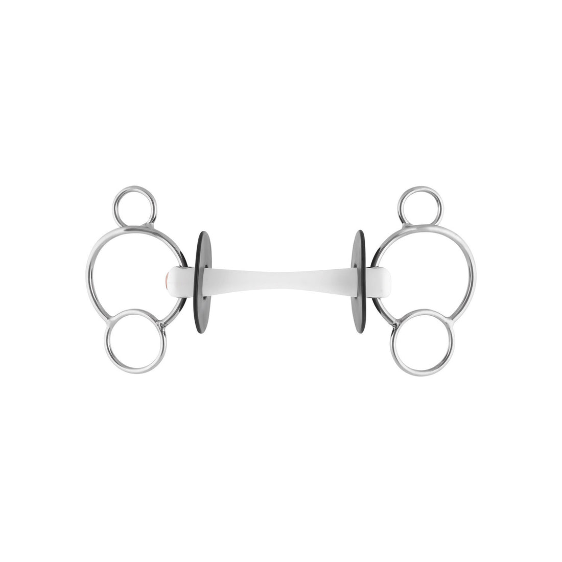 NATHE 3-RING BIT 20MM  WITH FLEX. MULLEN MOUTH.