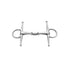 FULL CHEEK SNAFFLE ST.ST. 14MM DOUBLE JOINTED
