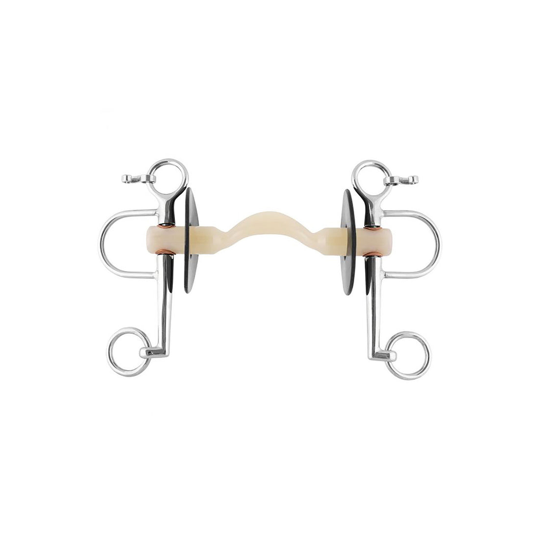 NATHE PELHAM 20MM W.SOFT MULLEN  MOUTH W.PORT AND SHORT CHEEKS.