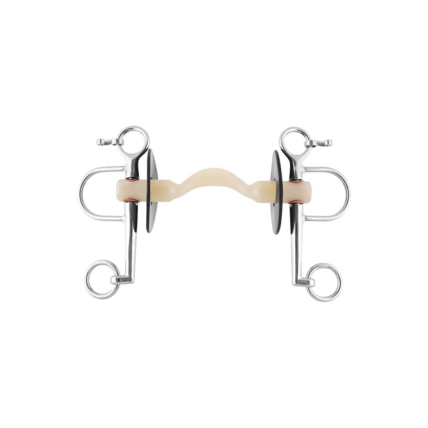NATHE PELHAM 20MM W.SOFT MULLEN  MOUTH W.PORT AND SHORT CHEEKS.