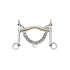 HO WEYMOUTH SENSOGAN 14MM WITH 7CM ST.ST. CHEEKS
