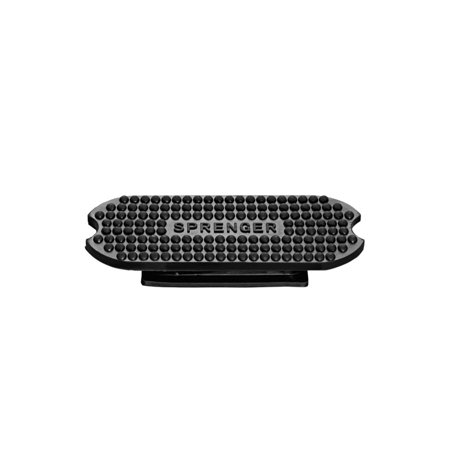 STIRRUP PADS FOR SYSTEM-4 STIRRUPS - RUBBER BLACK, SIZE 120 MM.