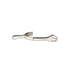 BALKENHOL SPURS FOR LADIES WITH BALKENHOL FASTENING - GERMAN SILVER HIHGLY POLISHED, 40 MM ROUNDED.