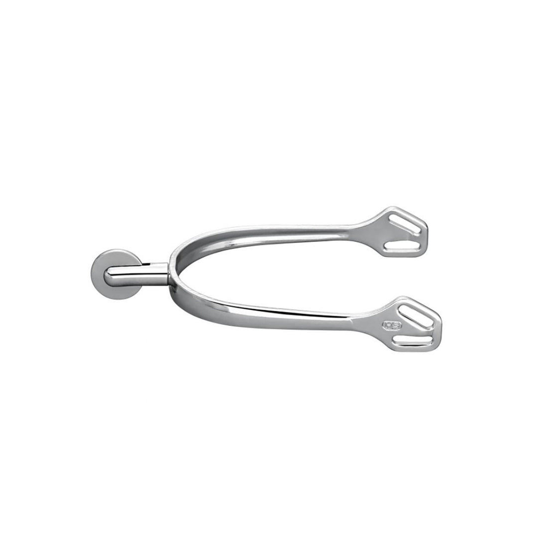 ULTRA FIT SPURS WITH BALKENHOL FASTENING - STAINLESS STEEL, 30 MM ROUNDED WITH ROWEL 