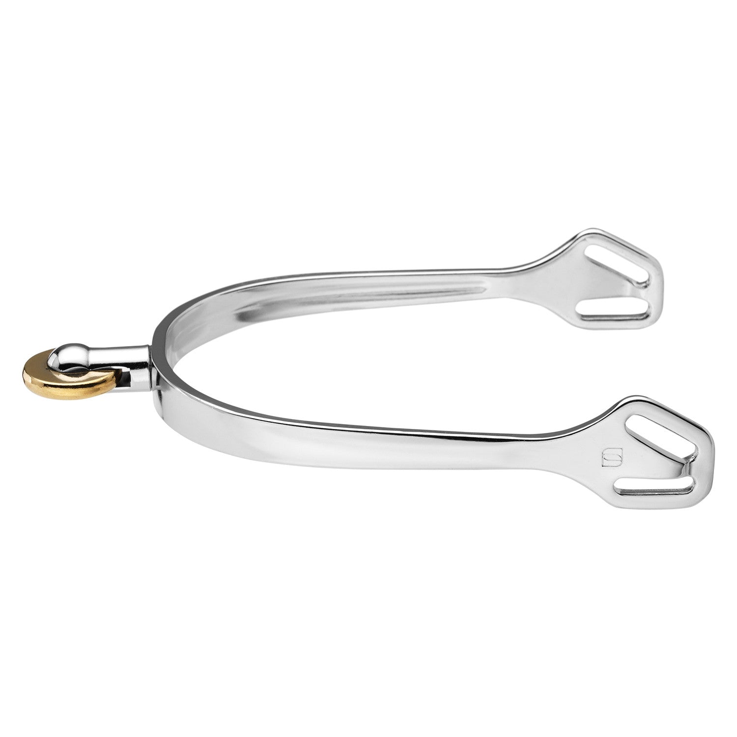 ULTRA FIT SPURS WITH BALKENHOL FASTENING - STAINLESS STEEL, 25 MM HORIZ.COMFORT ROLLER.