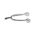 ULTRA FIT SPURS WITH BALKENHOL FASTENING - STAINLESS STEEL, 35 MM HORIZ.COMFORT ROLLER.