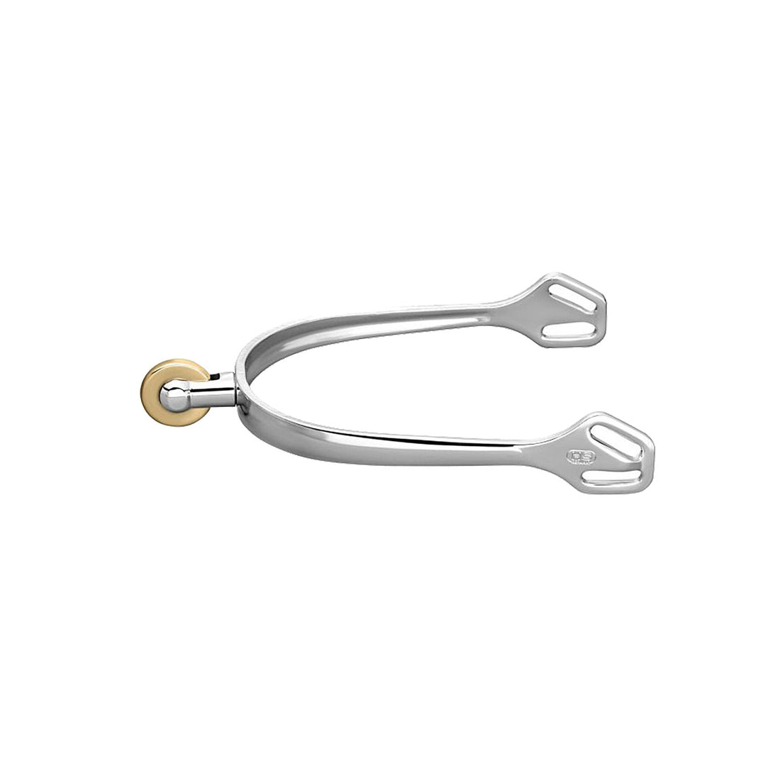ULTRA FIT SPURS WITH BALKENHOL FASTENING - STAINLESS STEEL, 25 MM VERTIC.COMFORT ROLLER.