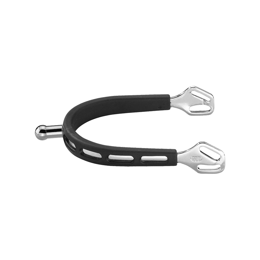 ULTRA fit EXTRA GRIP spurs with Balkenhol fastening - Stainless steel, 20 mm ball-shaped.