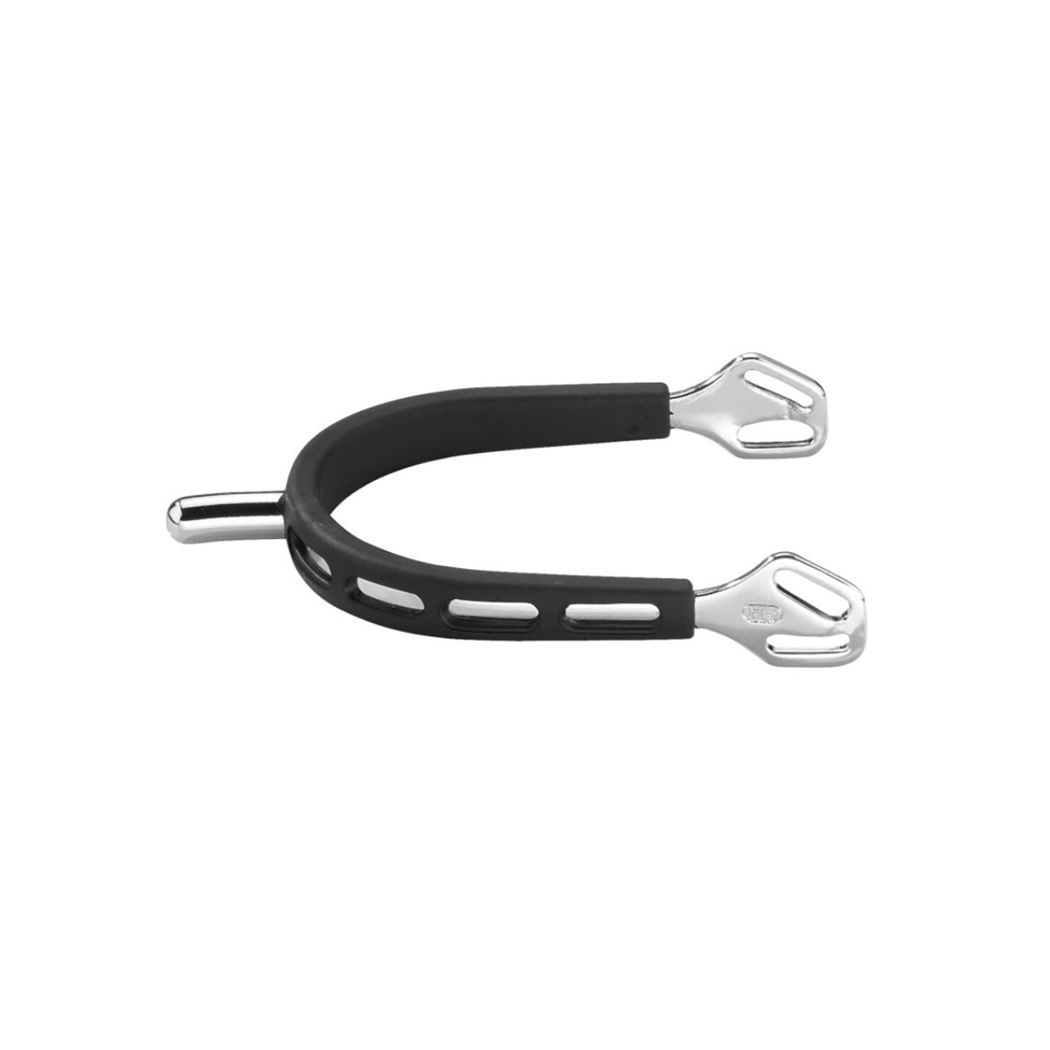 ULTRA FIT EXTRA GRIP SPURS WITH BALKENHOL FASTENING - STAINLESS STEEL, 25 MM ROUNDED NECK.
