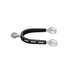 ULTRA FIT EXTRA GRIP SPURS WITH BALKENHOL FASTENING - STAINLESS STEEL, 30 MM WITH ROWEL 