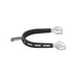 ULTRA fit EXTRA GRIP spurs with Balkenhol fastening - Stainless steel, 30 mm ball-shaped.