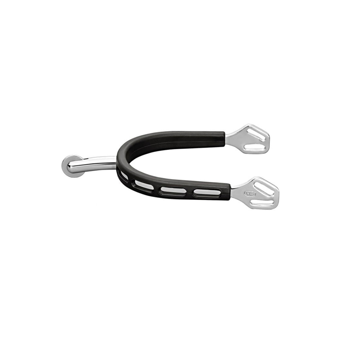ULTRA FIT EXTRA GRIP SPURS WITH BALKENHOL FASTENING - STAINLESS STEEL, 40 MM ROUNDED WITH ROWEL 