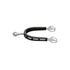 ULTRA FIT EXTRA GRIP SPURS WITH BALKENHOL FASTENING - STAINLESS STEEL, 40 MM ROUNDED WITH ROWEL 