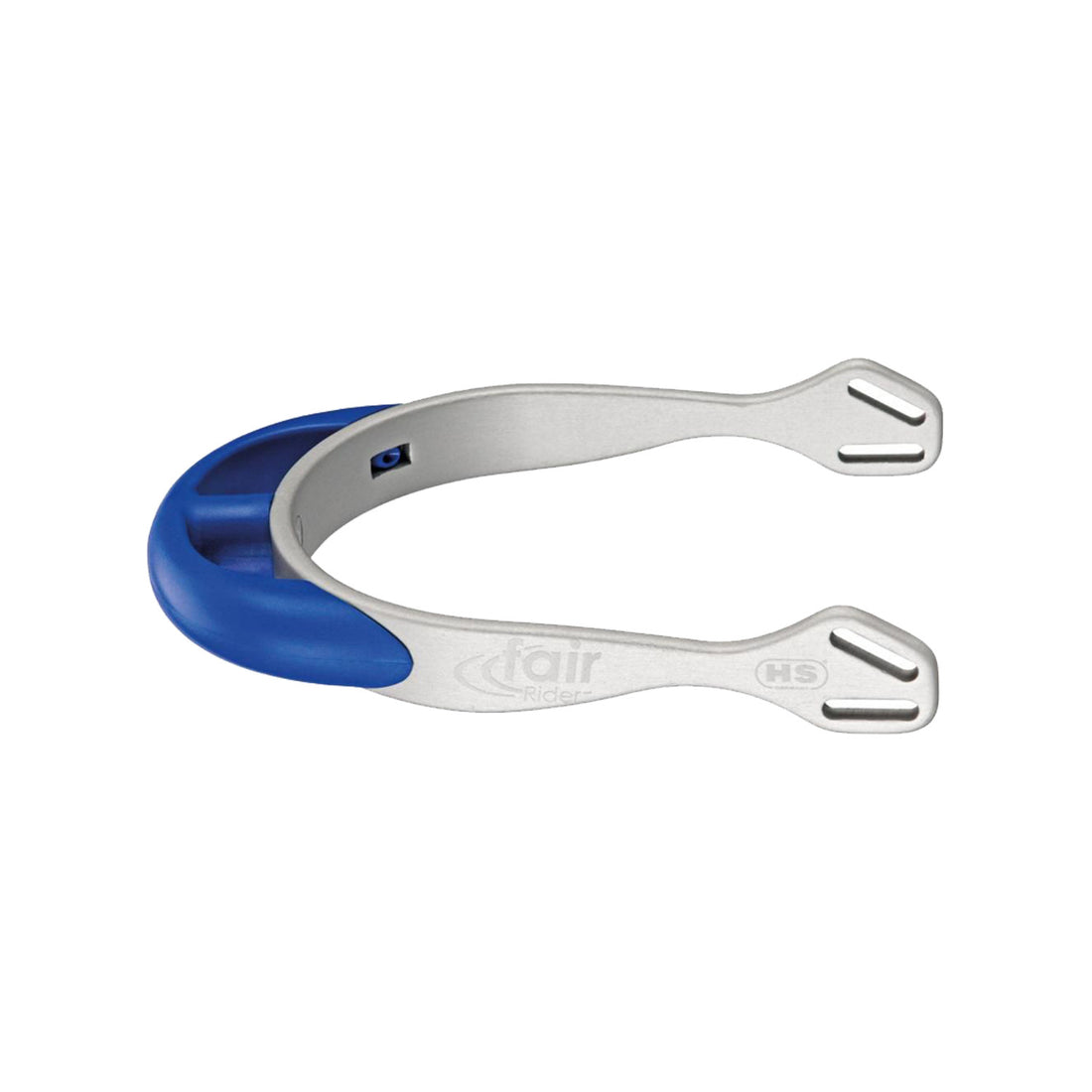 SPURS FAIRRIDER ALUMINIUN ROUNDED NECK BLUE 20MM.