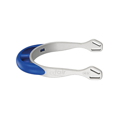 SPURS FAIRRIDER ALUMINIUN ROUNDED NECK BLUE 20MM.