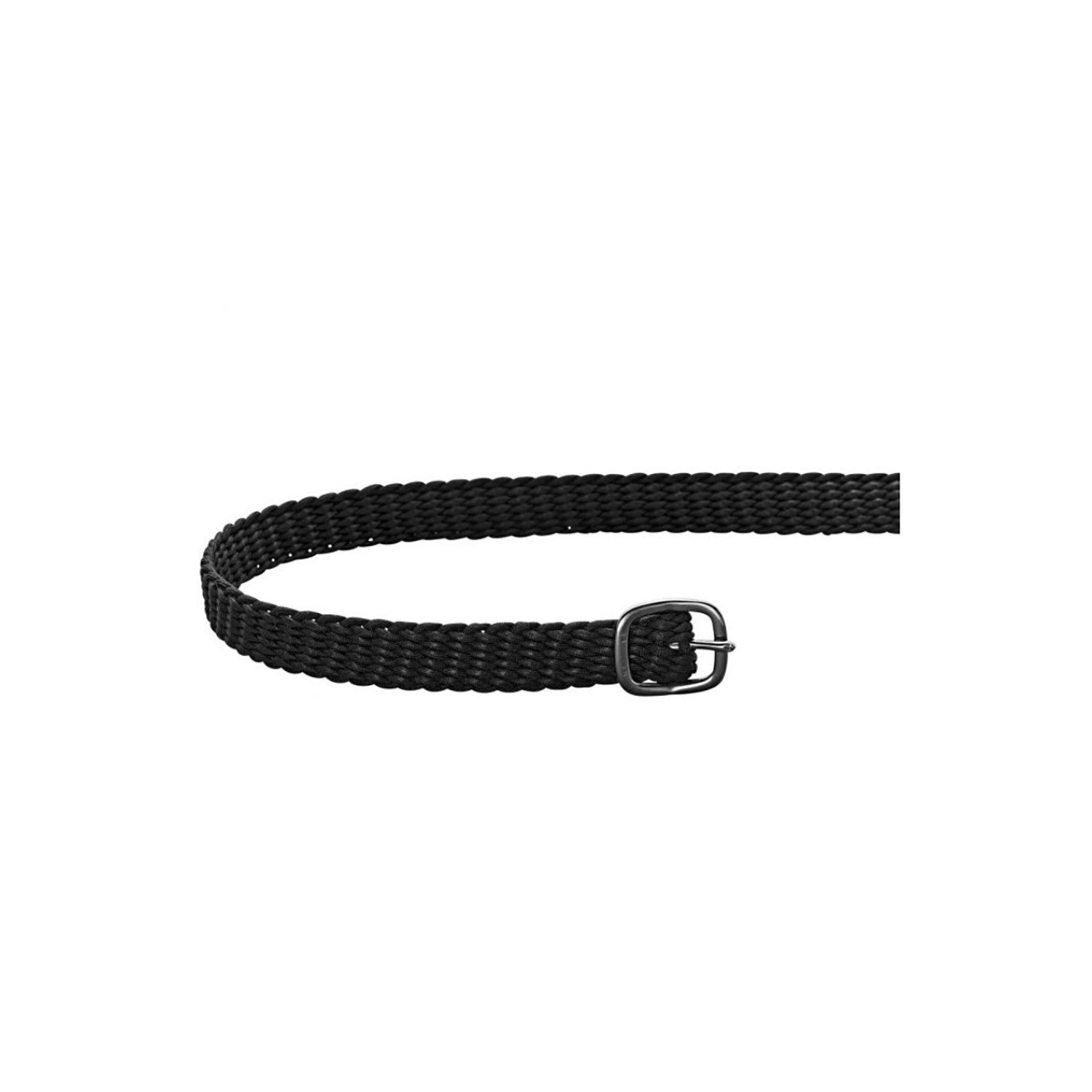 Spur straps 45cm perlon black.