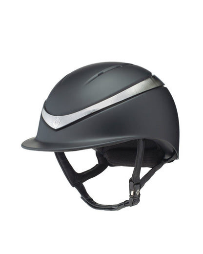Charles Owen Matte Halo Fixed Peak Riding Helmet with MIPS (Shell only - liner sold separately)