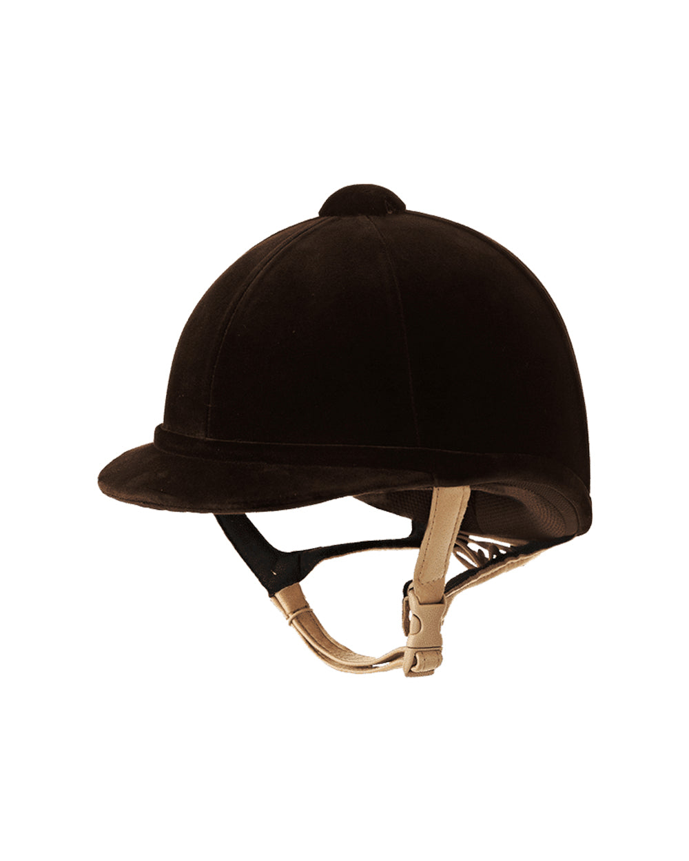 Charles Owen Hampton Fixed Peak Riding Helmet - SALE.