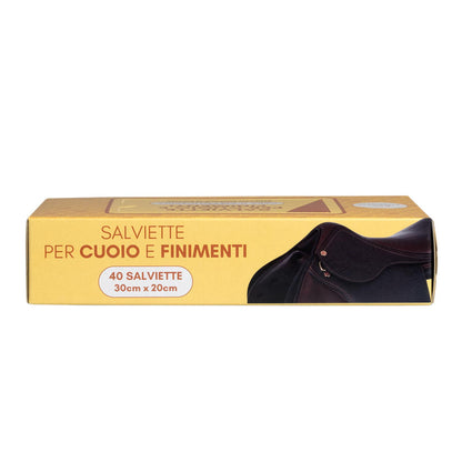 Leather and tack wipes