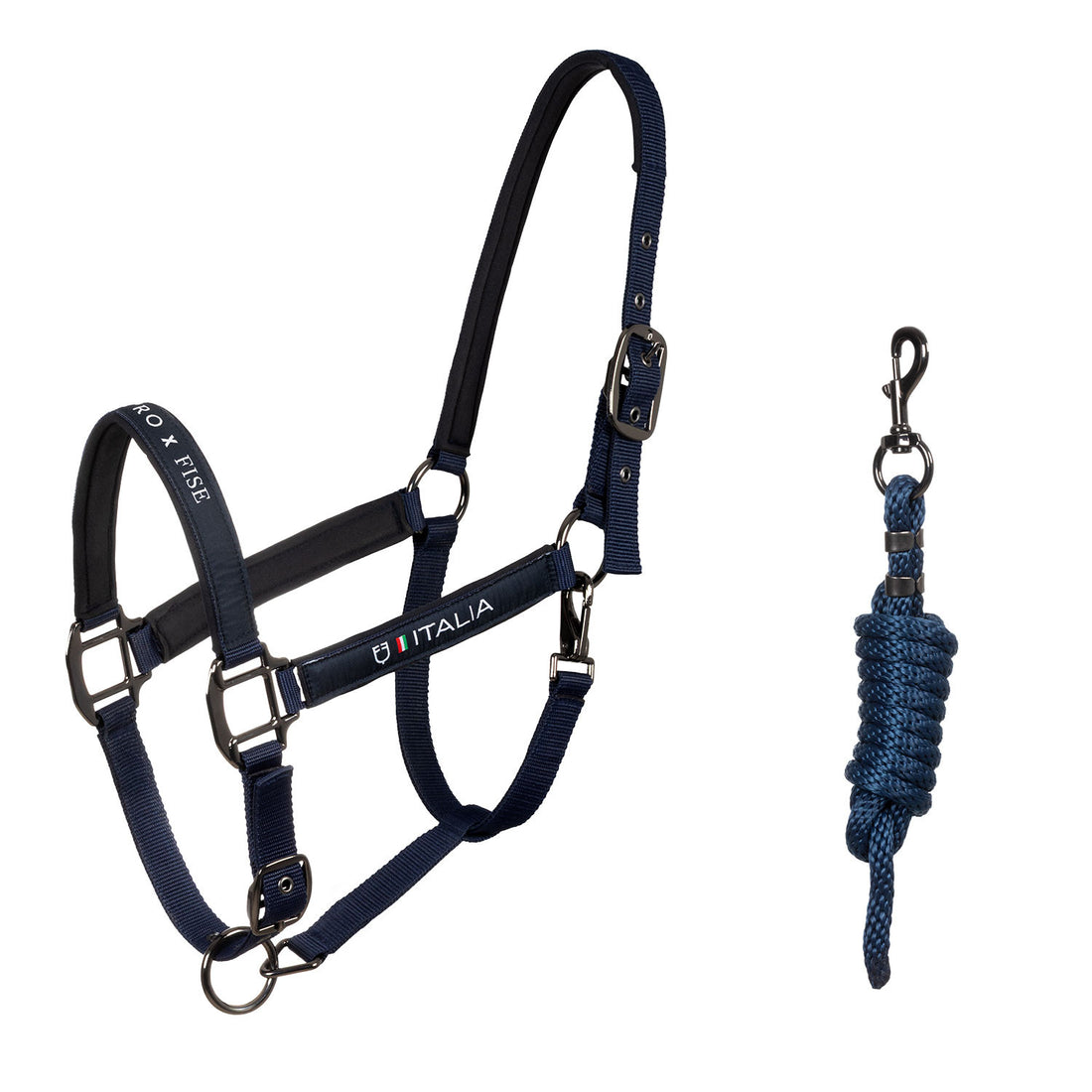 Padded halter double adjustment Equestro X FISE.