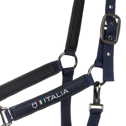 Equestro X FISE Padded Halter double Adjustment