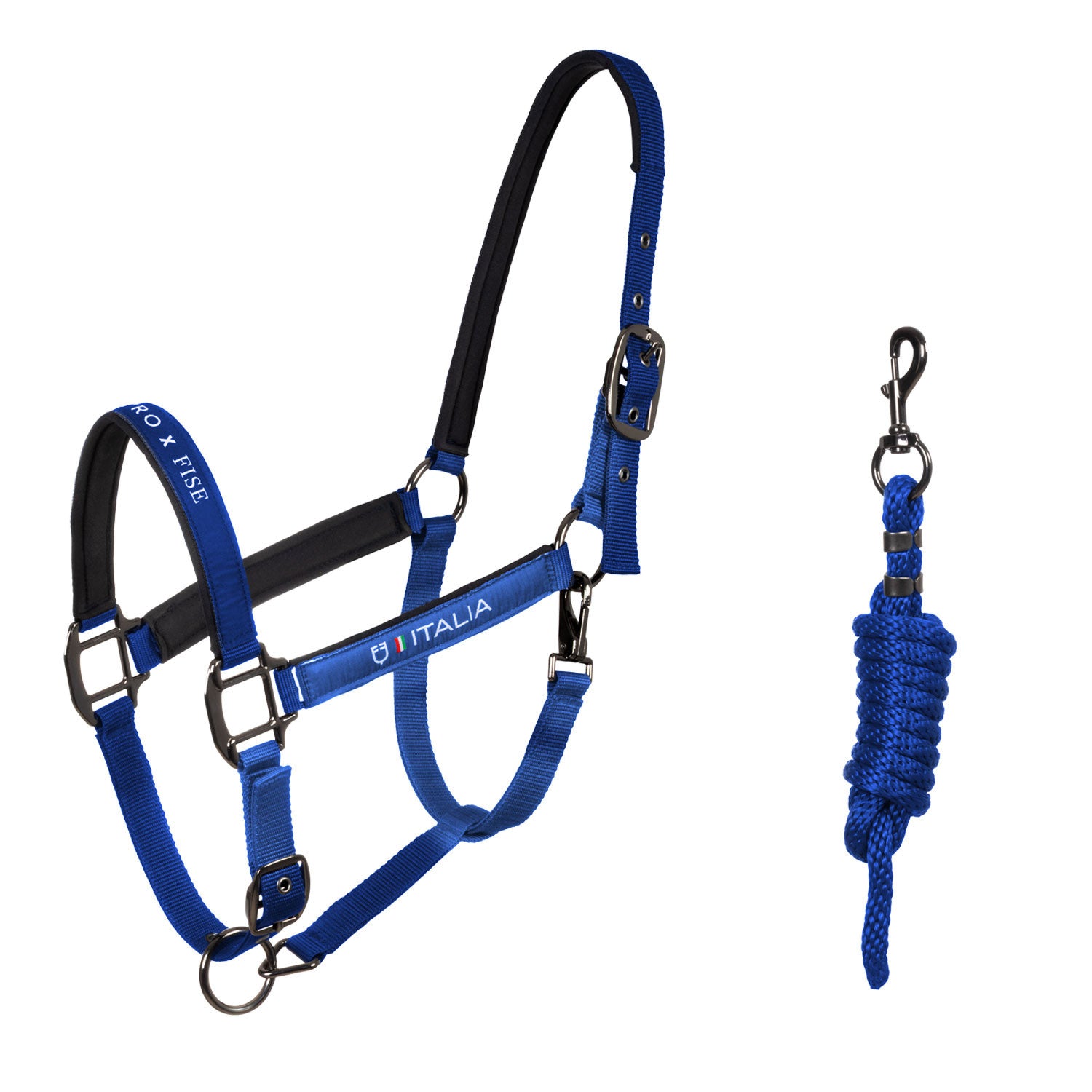 Padded halter double adjustment Equestro X FISE.