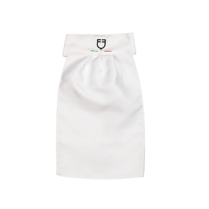 Competition plastron with embroidered logo Equestro X FISE.