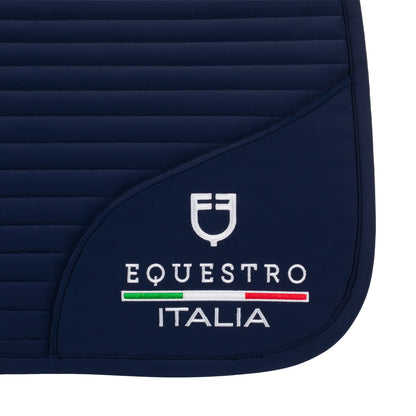 Equestro X FISE Jumping Saddle Pad With Embroidered Logo