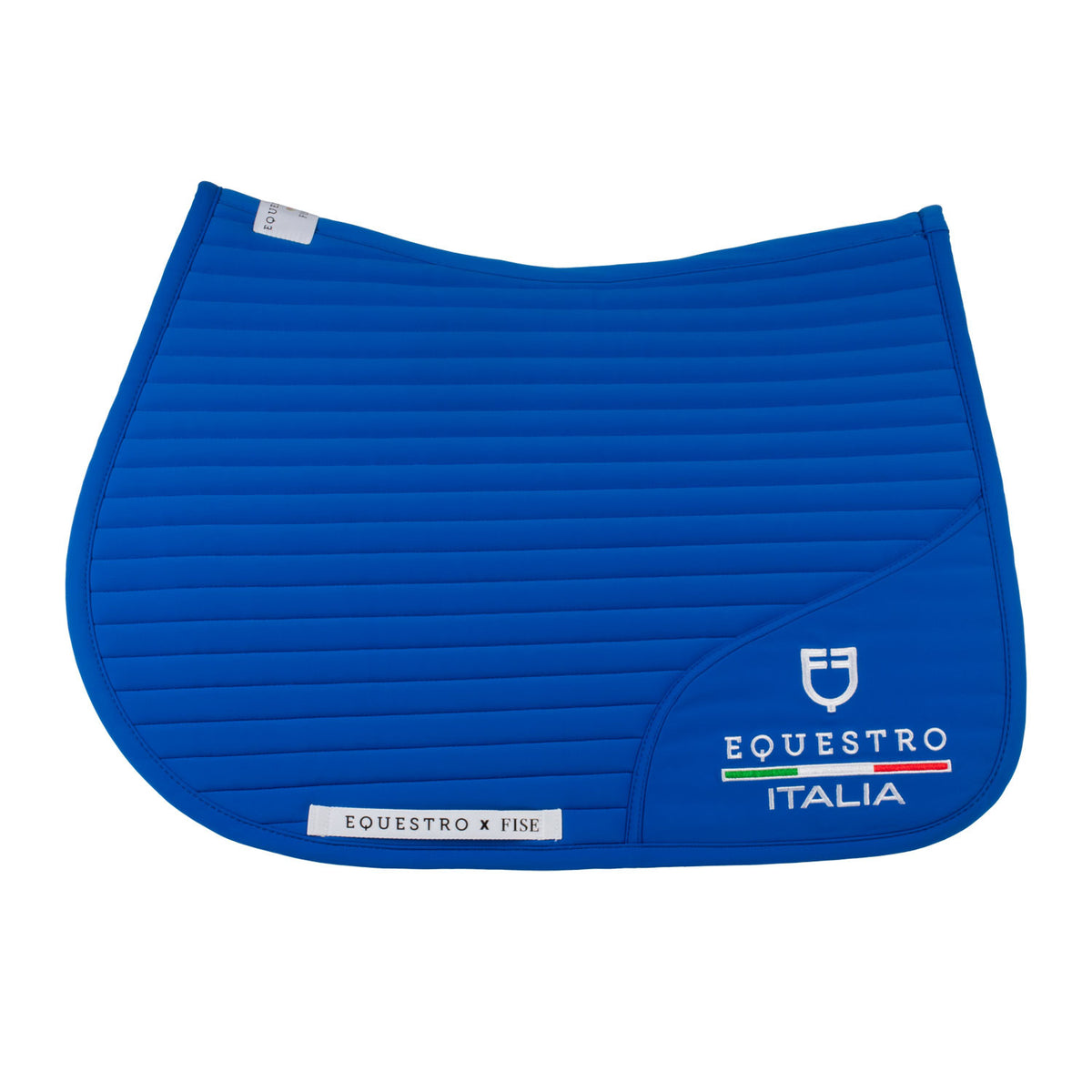Equestro X FISE Jumping Saddle Pad With Embroidered Logo