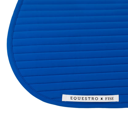 Equestro X FISE Jumping Saddle Pad With Embroidered Logo