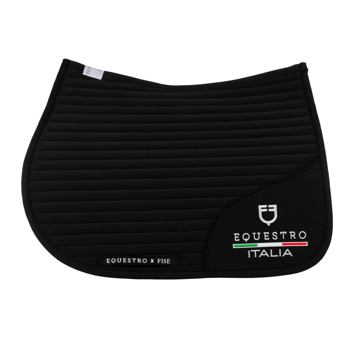 Equestro X FISE Jumping Saddle Pad With Embroidered Logo