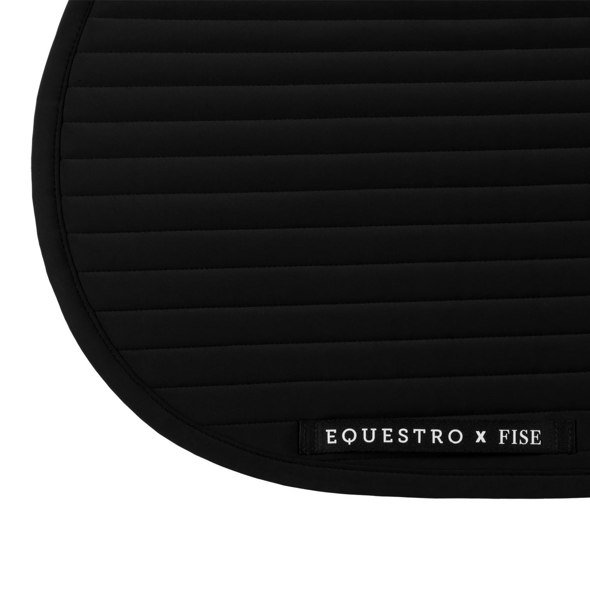 Equestro X FISE Jumping Saddle Pad With Embroidered Logo