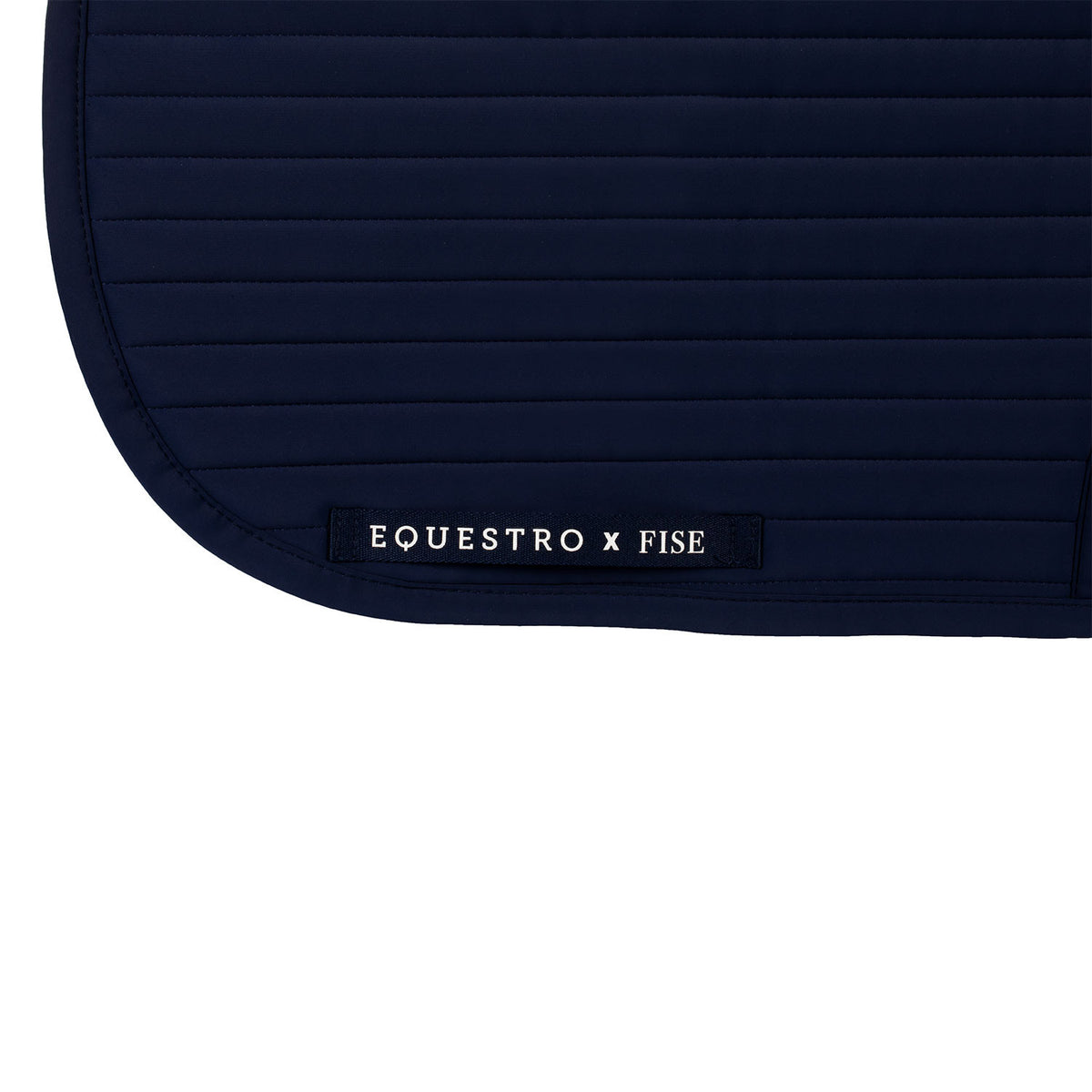 Equestro X FISE Dressage Saddle Pad with Embroidered Logo
