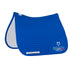 Dressage saddle pad with embroidered logo Equestro X FISE.
