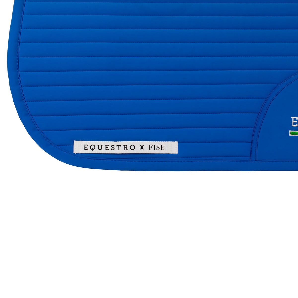 Equestro X FISE Dressage Saddle Pad with Embroidered Logo