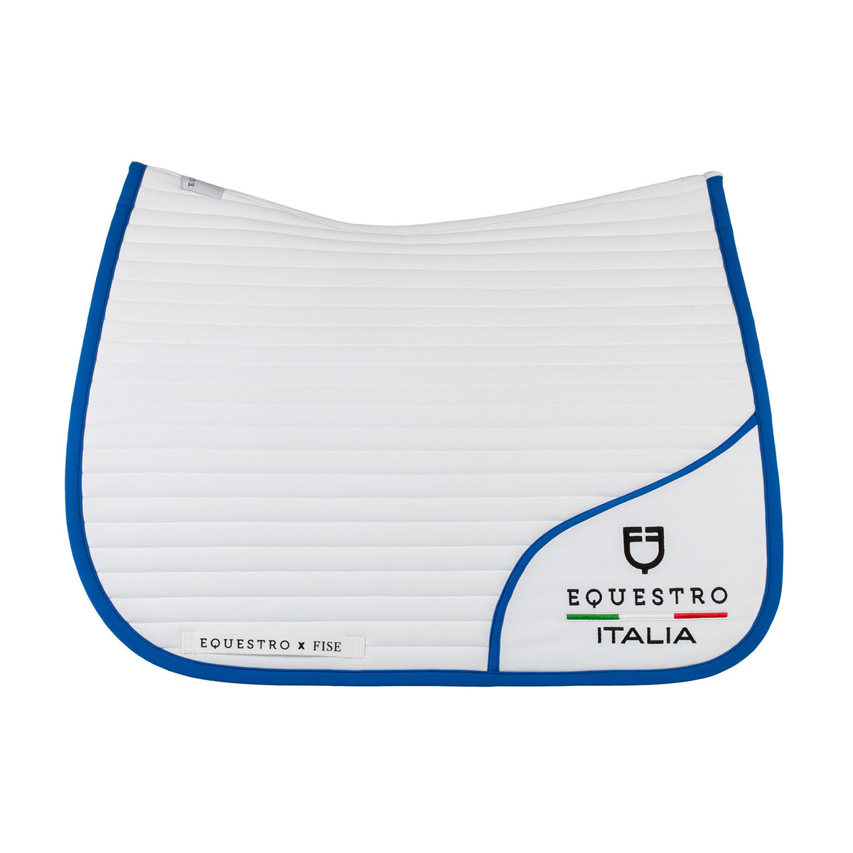Equestro X FISE Dressage Saddle Pad with Embroidered Logo