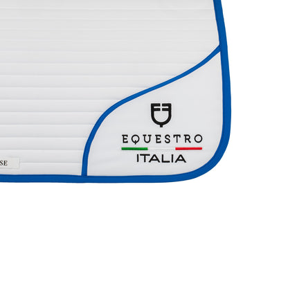 Equestro X FISE Dressage Saddle Pad with Embroidered Logo