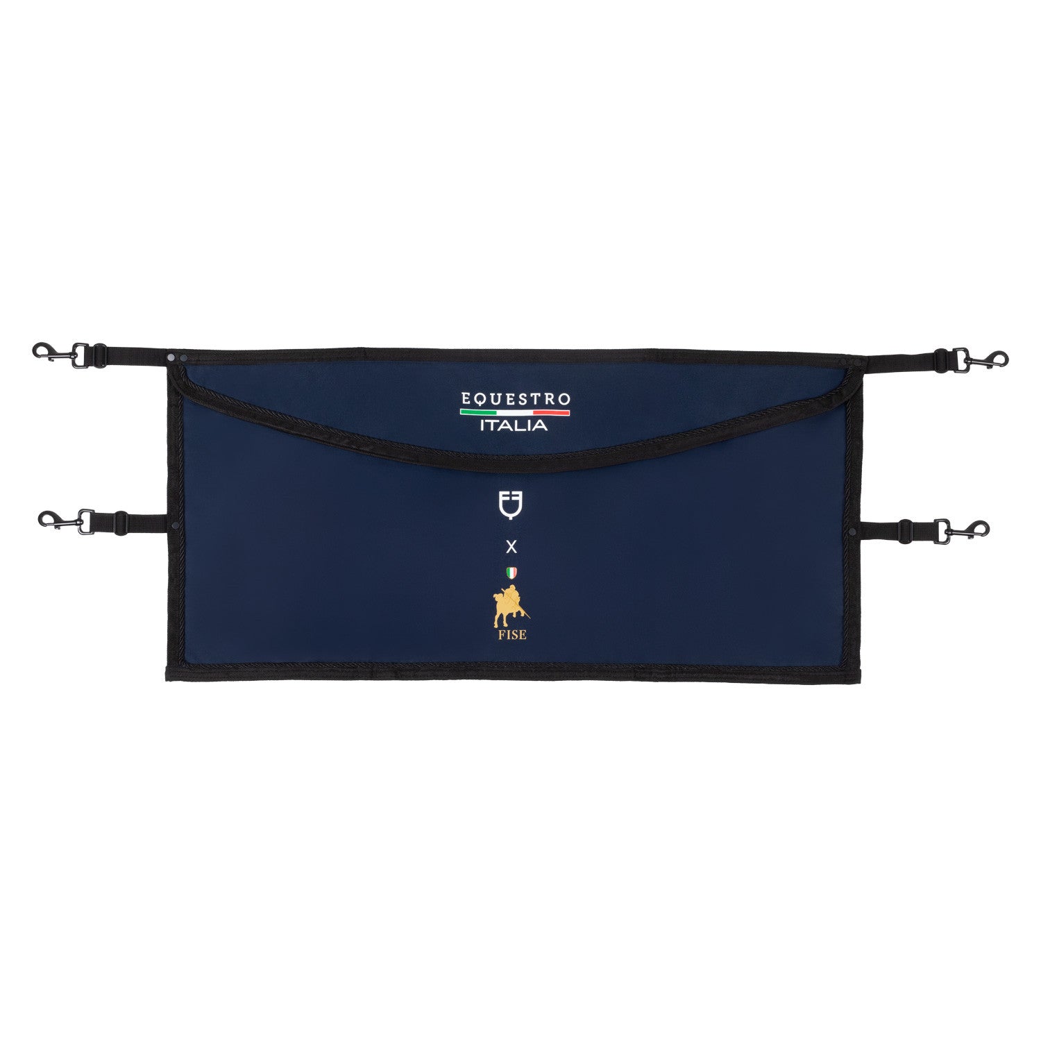 Stable guard with emboidered logo Equestro X FISE.