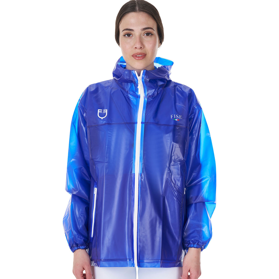 Unisex raincoat Equestro X FISE.