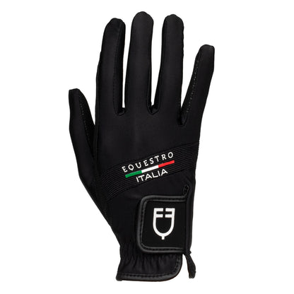 Gloves in technical fabric Equestro X FISE.