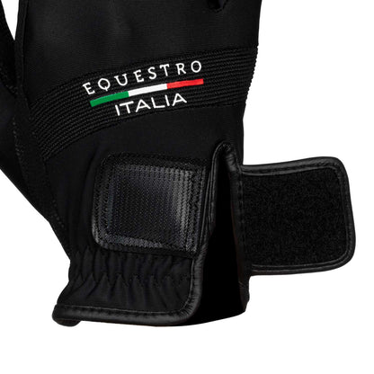 Gloves in technical fabric Equestro X FISE