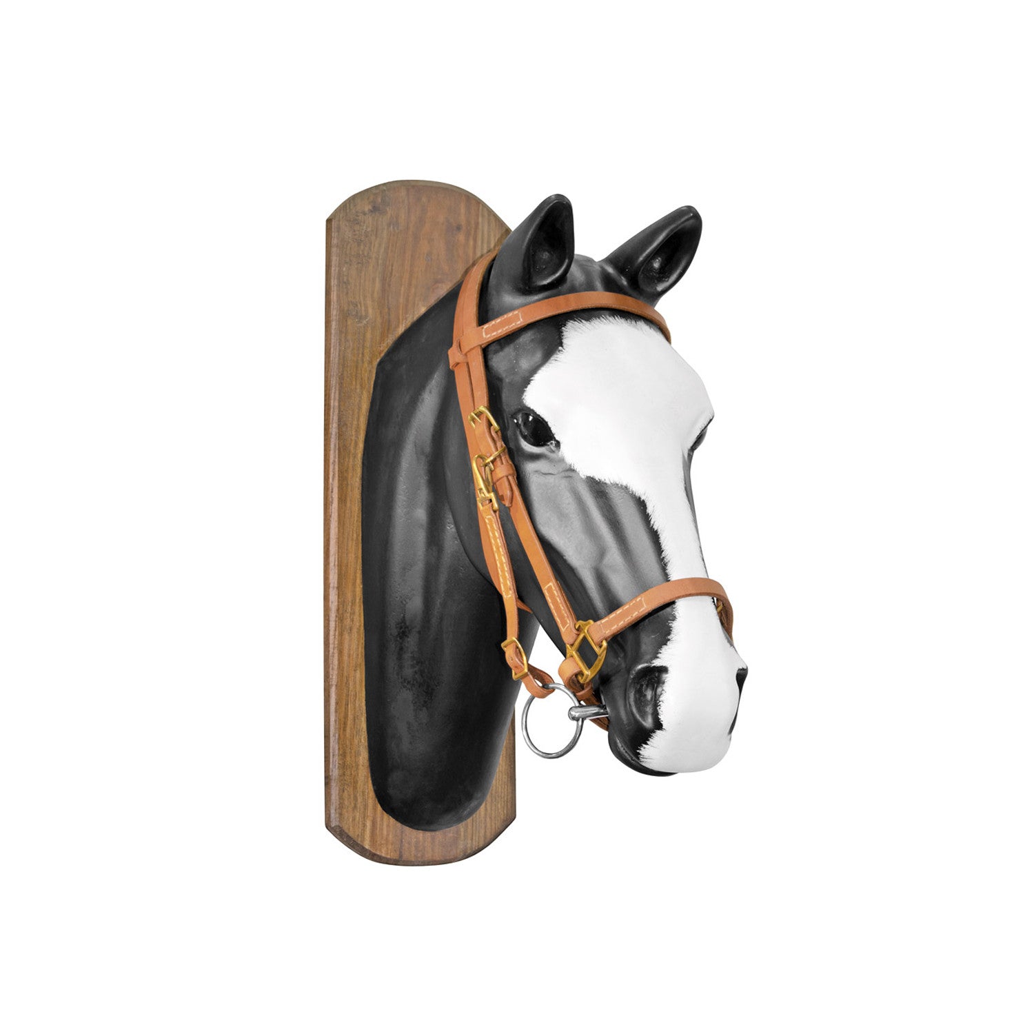 LAKOTA LEATHER HALTER-BRIDLE.