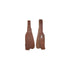 LAKOTA LEATHER WESTERN SADDLE FENDERS.