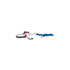 LAKOTA STARS AND STRIPES NOSEBAND AND TIEDOWN IN NYLON.
