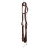 One-ear leather headstall.